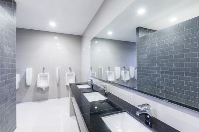 Smart bathroom technology setup
